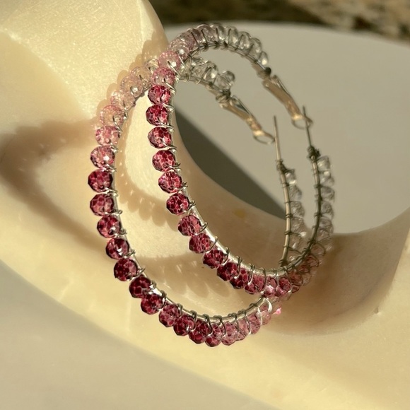 Handmade Beaded Earrings - Picture 5 of 9